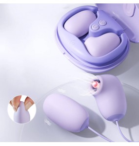 MizzZee - Shell Vibrating Egg (Chargeable - Purple)